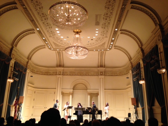New Thread Quartet with Andrea Smith, Weill Recital Hall, Carnegie Hall