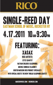 Single-Reed Day